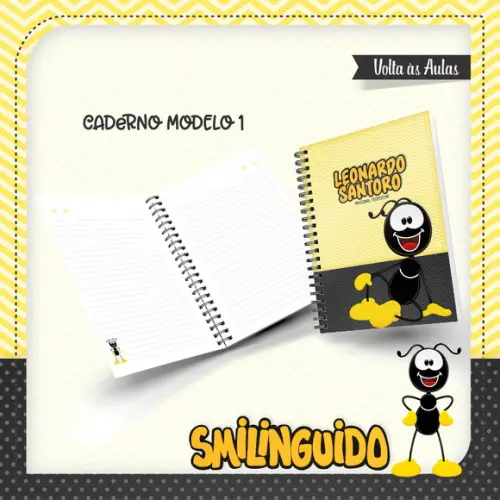 Arquivos Etiqueta Escolares Smilinguido STUDIO/PDF