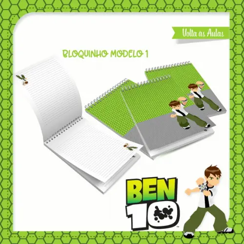 Arquivos Etiquetas Escolares Ben 10 2021 STUDIO/PDF