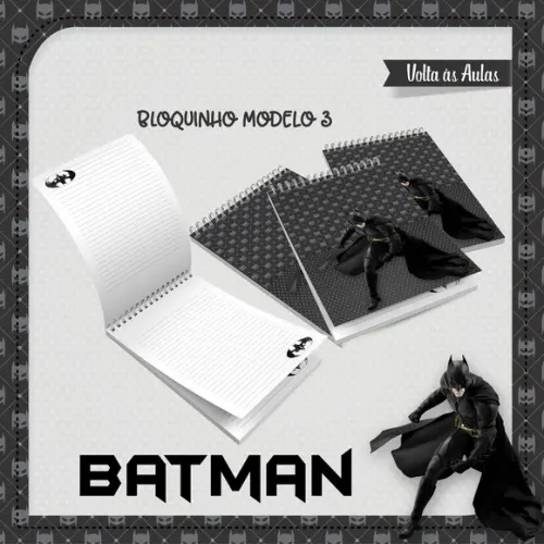 Arquivos Etiquetas Escolares Batman 2021 STUDIO/PDF