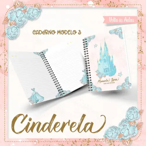 Arquivos Etiquetas Escolares Cinderela 2021 STUDIO/PDF