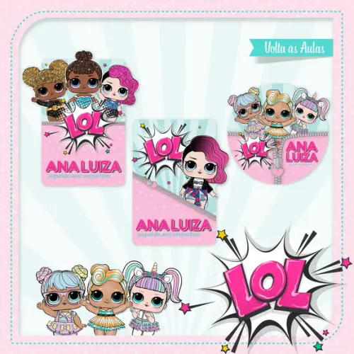 Arquivos Etiquetas Escolares Lol 2021 STUDIO/PDF