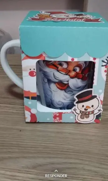Arquivos Silhouette caneca Natal