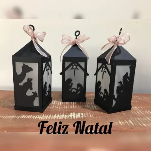 Arquivos Silhouette Luminária Natal
