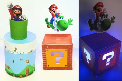 arquivos silhouette Super Mario 56