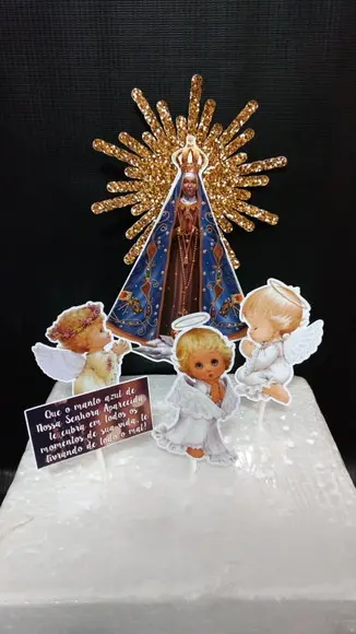 Arquivos Silhouette topo de bolo 79 Nossa Senhora Aparecida
