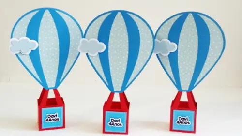 Arquivos Silhouette-caixa Balão