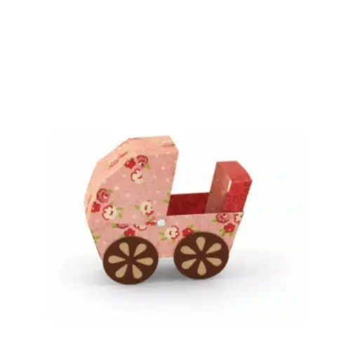 Carrinho De Bebe 3d Baby Cha Silhouette