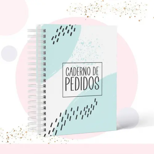 Coleção Scrapbook Digital caderno pedidos