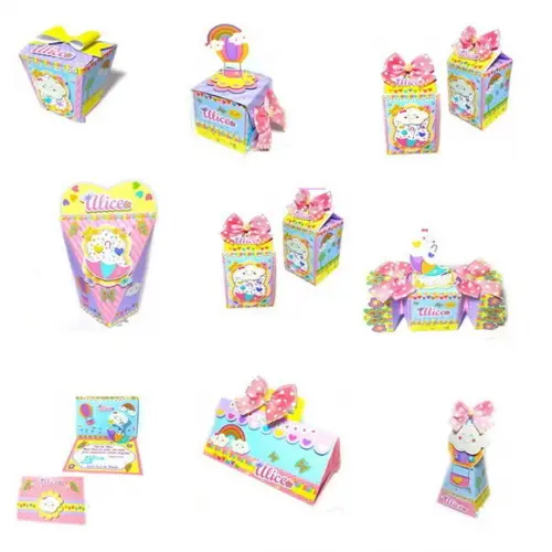 Kit Digital Arquivo de Corte Silhouette Chuva de amor Luxo