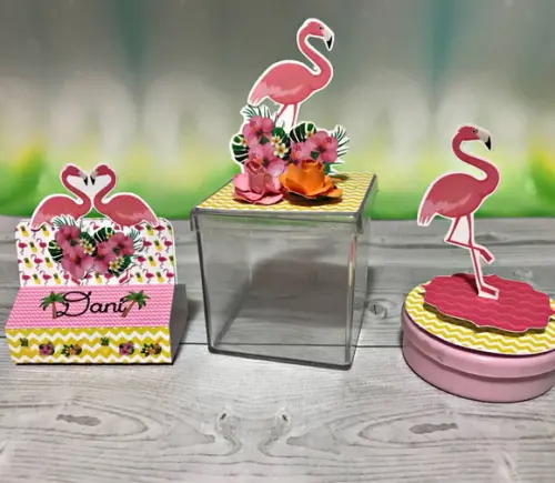 Kit Digital Silhouette Flamingo 2.1