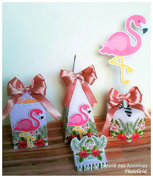 Kit Digital Silhouette Flamingo 3