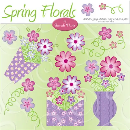 Kit Scrapbook Coleção Floral E Abastrato