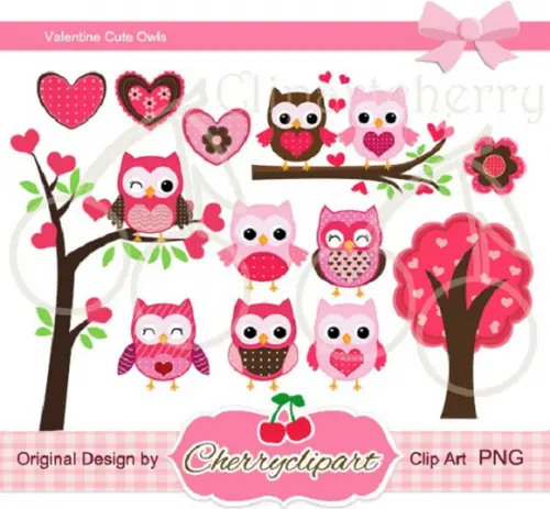 Kit Scrapbook Digital - Corujas