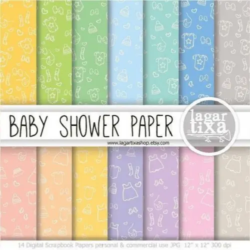 Kit Scrapbook Digital Baby fofo