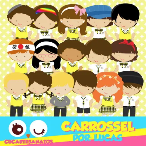 Kit Scrapbook Digital Carrossel