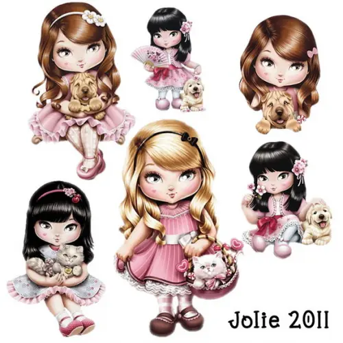Kit Scrapbook Digital Jolie