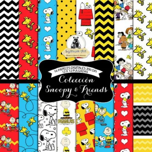 Kit Scrapbook Digital Snoopy 1