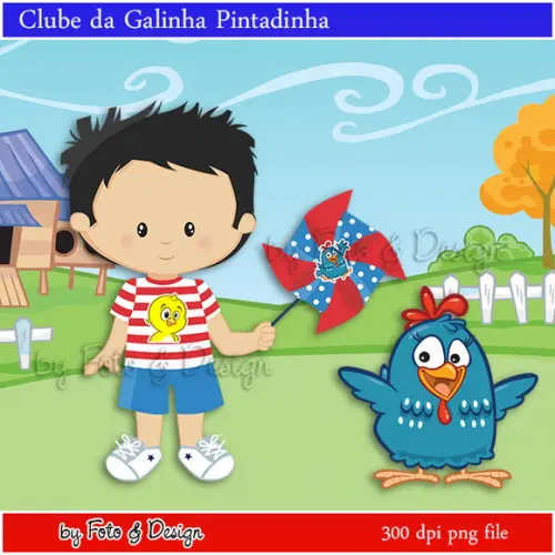 Kits Digitais - Galinha Pintadinha