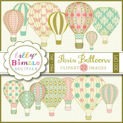 Kits Scrapbook Digital Balões