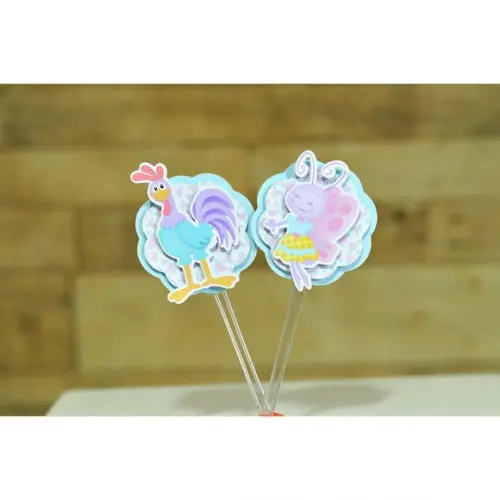 Arquivo Corte Silhouette Galinha Pintadinha 17