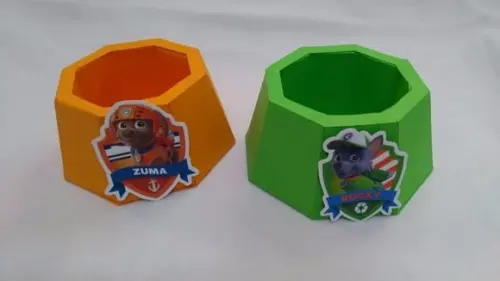 Arquivo Corte Silhouette Pote Tijela Ração Patrulha Canina