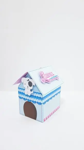 Arquivo de corte Cachorrinho menina STUDIO,PDF E PNG