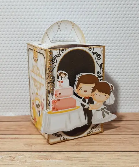 Arquivo de corte Casamento cute