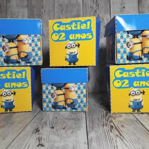 Arquivo de corte Convite Explosão Minions