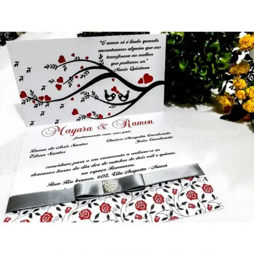 Arquivo de corte Convite Casamento 11