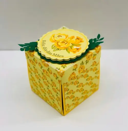 Arquivo de corte Dia das Mães amarelo