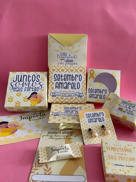 Arquivo de corte KIT SETEMBRO AMARELO Studio/PDF