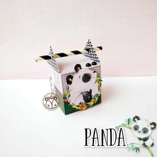 Arquivo de corte Panda menino 5