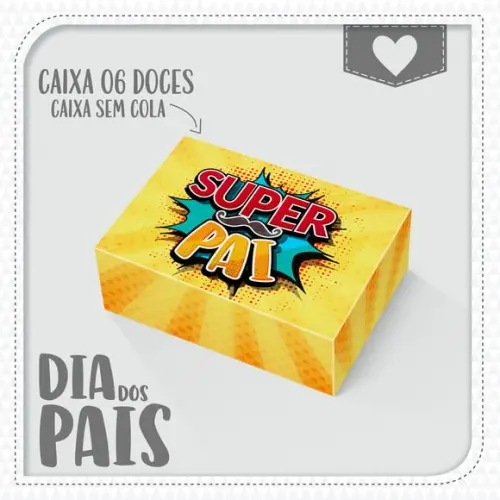 Arquivo de Corte Silhouette Caixa Feliz dia dos pais 02