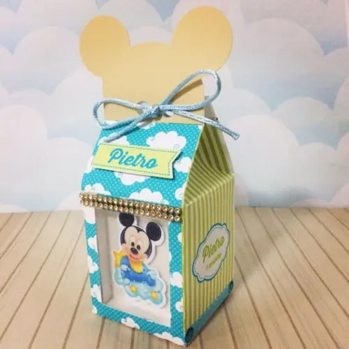 Arquivo De Corte Silhouette mickey bebe