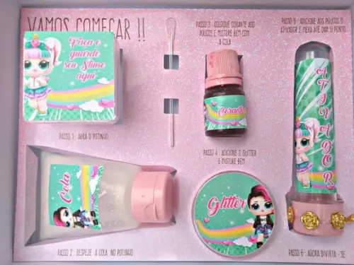 Arquivo De Corte slime lol studio e pdf