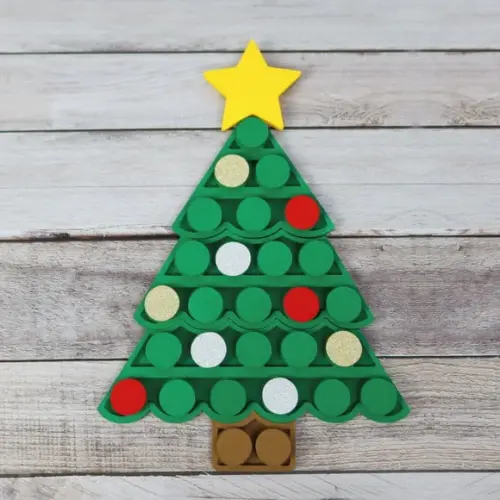 Arquivo de corte topos de bolo Natal POP IT