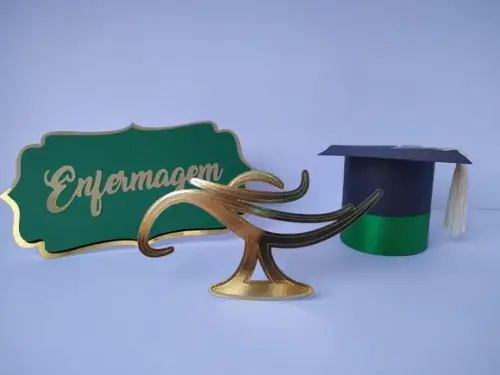 Arquivo de Corte Topo Formatura Enfermagem