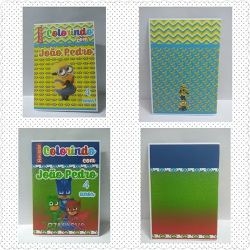 Arquivos De Corte Silhouette Revistinhas Para Colorir