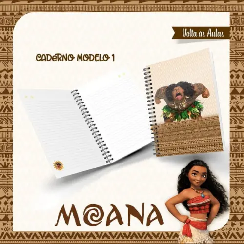 Arquivos Etiqueta Escolares Moana 03 STUDIO/PDF