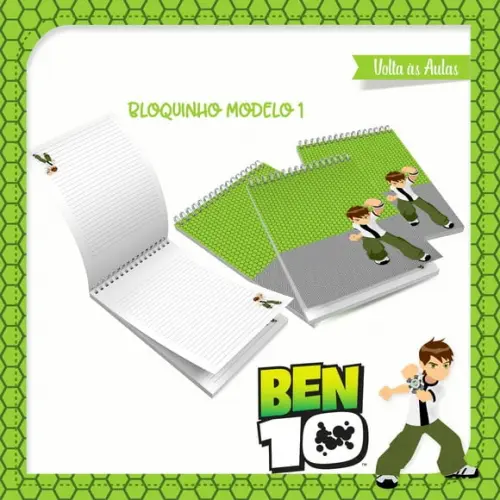 Arquivos Etiquetas Escolares Ben 10 2021 STUDIO/PDF