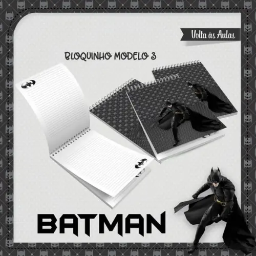 Arquivos Etiquetas Escolares Batman 2021 STUDIO/PDF