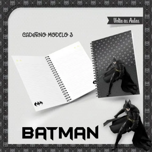 Arquivos Etiquetas Escolares Batman 2021 STUDIO/PDF