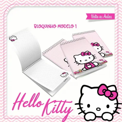 Arquivos Etiquetas Escolares Hello Kitty 2021 STUDIO/PDF