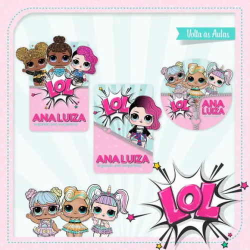 Arquivos Etiquetas Escolares Lol 2021 STUDIO/PDF