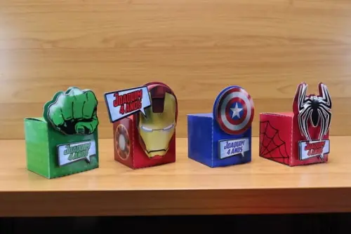 Arquivos Silhouette Caixas Decoradoras Super Herois Studio