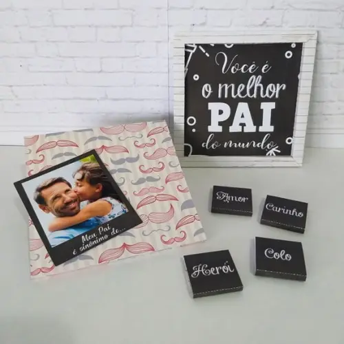 Kit Digital Feliz Dia dos Pais Studio/PDF 2