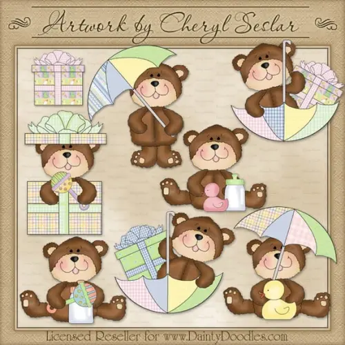 Kit Scrapbook Animais