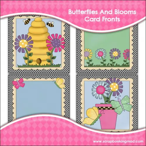 Kit Scrapbook Coleção Floral E Abastrato