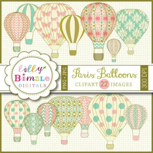 Kits Scrapbook Digital Balões