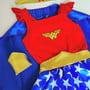 Roupa Infantil Personalizado Mulher Maravilha